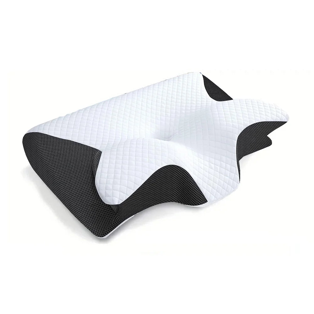 Posturo™ Butterfly Orthopedic Memory Foam Pillow for Neck & Spine Support